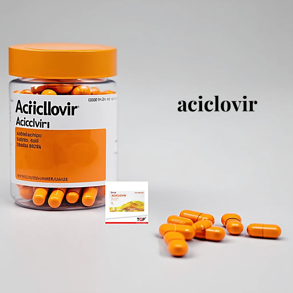 Aciclovir ocupa receta